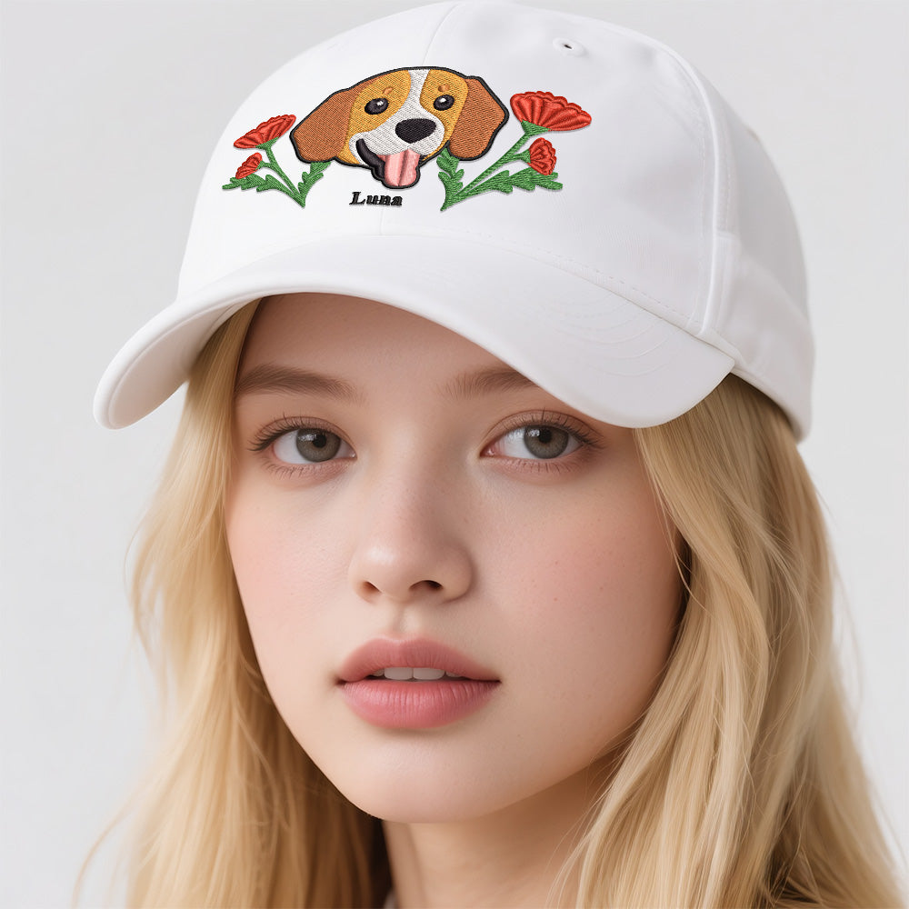 Personalized Pet Name Baseball Cap