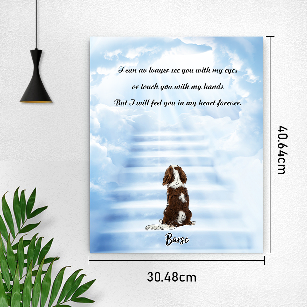 Custom Angel Pet Memorial Canvas