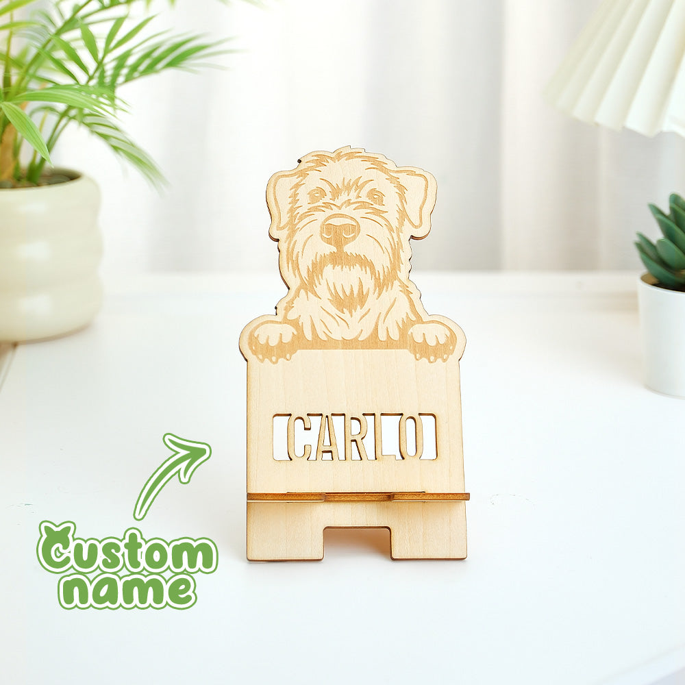 Personalized Pet Portrait Phone Stand
