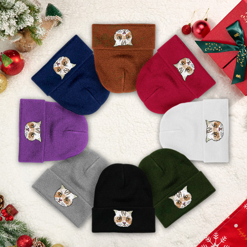 Custom Pet Embroidered Beanie