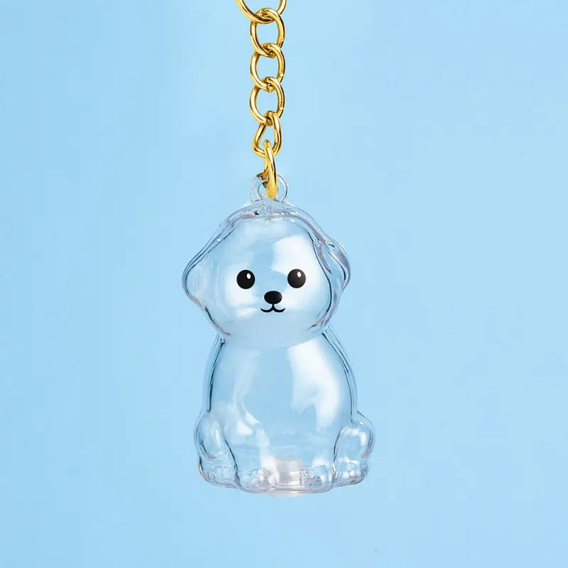 Dog Hair Memorial Keychain