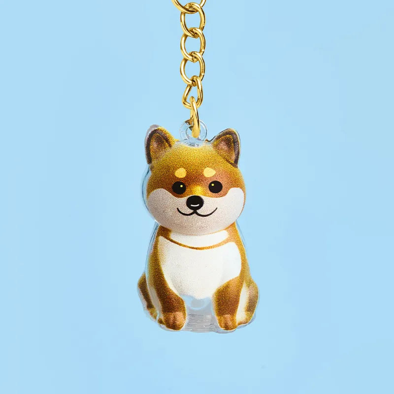 Dog Hair Memorial Keychain
