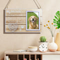 Personalized Wooden Heart Photo Frame
