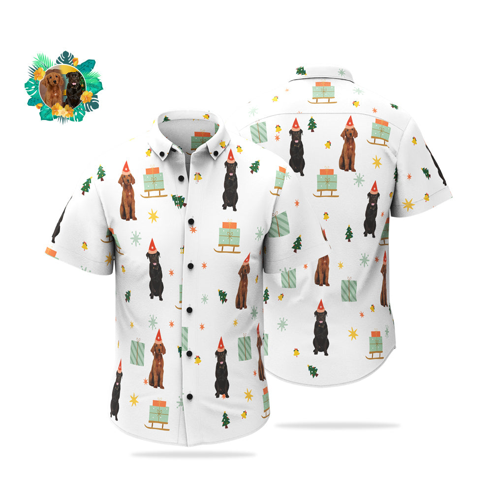Custom Pet Photo Hawaiian Shirt