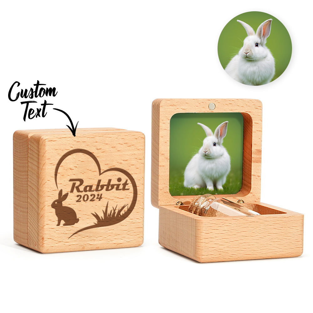 Personalized Pet Fur Keepsake Box