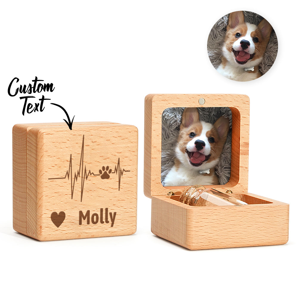 Personalized Pet Fur Keepsake Box
