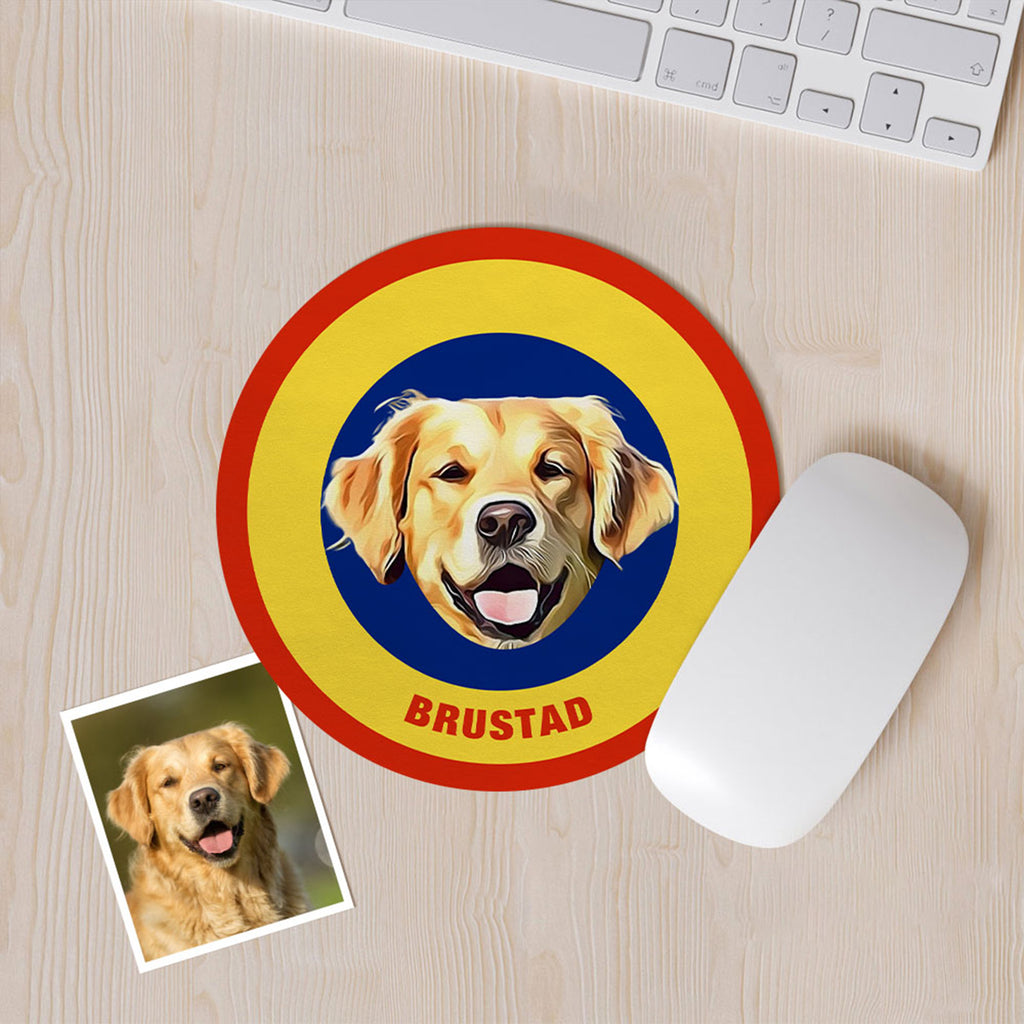 Personalized Pet Photo Mouse Pad