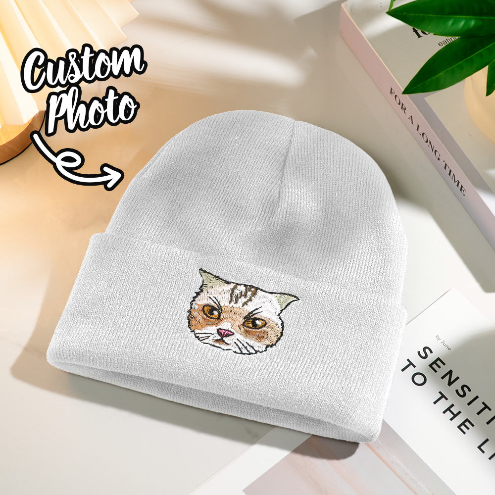 Custom Pet Embroidered Beanie