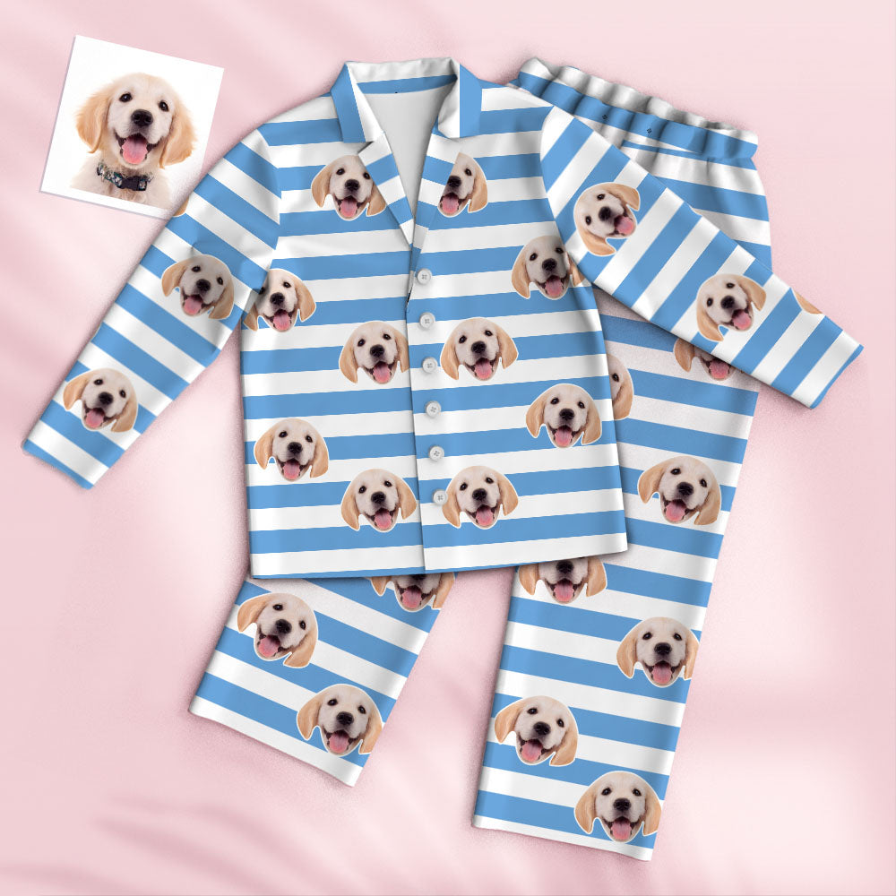 Custom Pet Face Pajamas Set