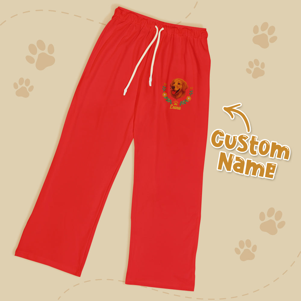 Personalized Pet Name Lounge Pants
