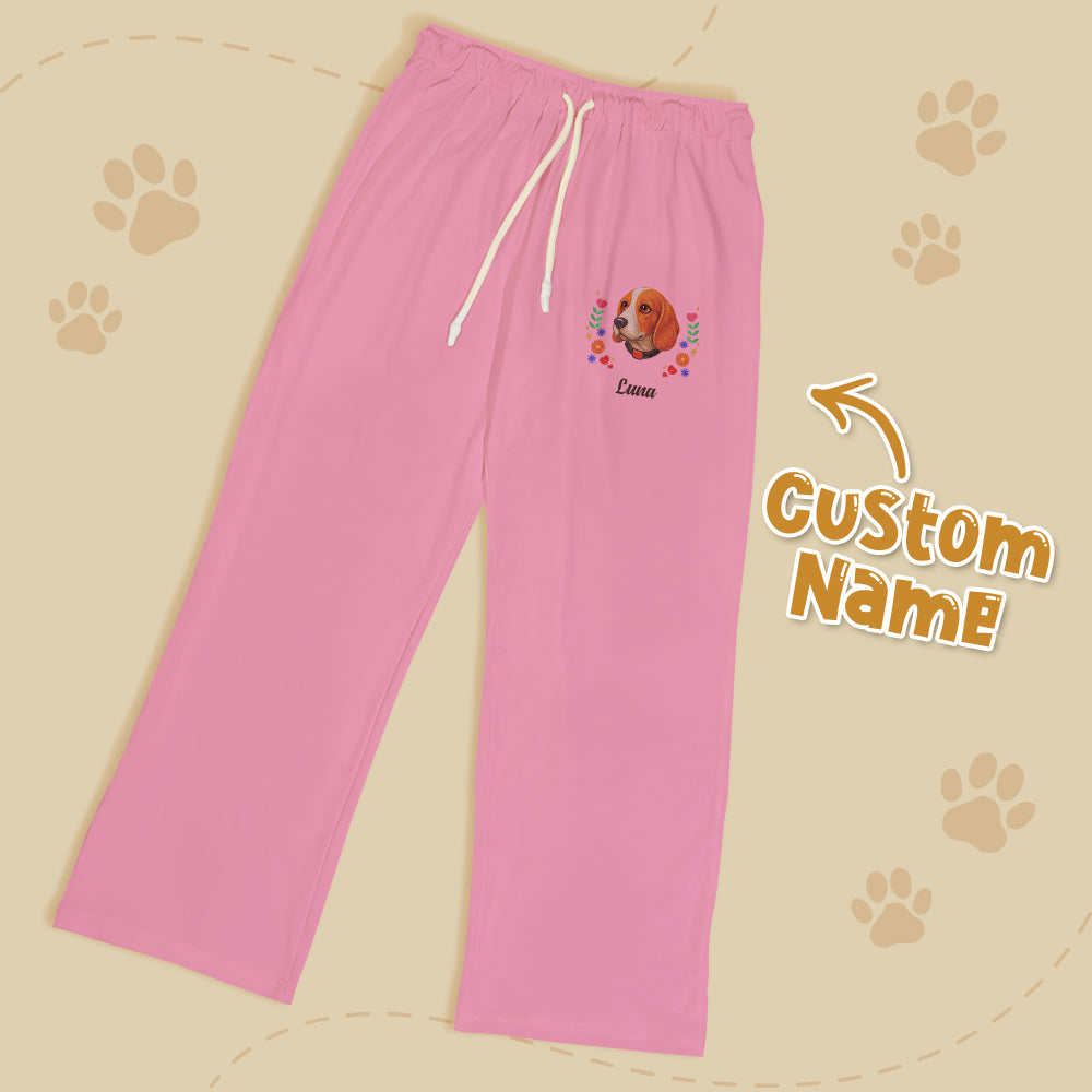 Personalized Pet Name Lounge Pants