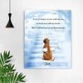 Custom Angel Pet Memorial Canvas