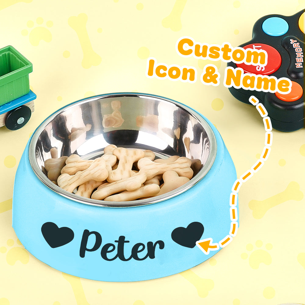 Personalized Stainless Steel Pet Bowl