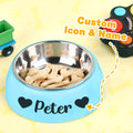 Personalized Stainless Steel Pet Bowl