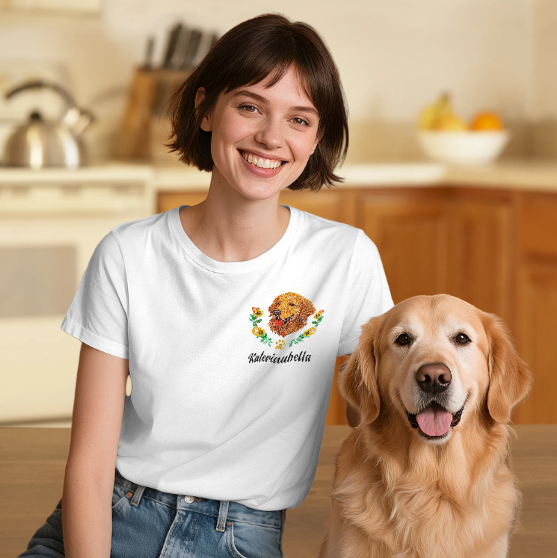 Custom Pet Name T-Shirt